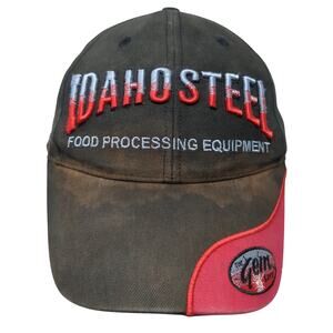 Idaho Steel Food Processing Equipment Baseball Cap Black OS Falcon Headwear